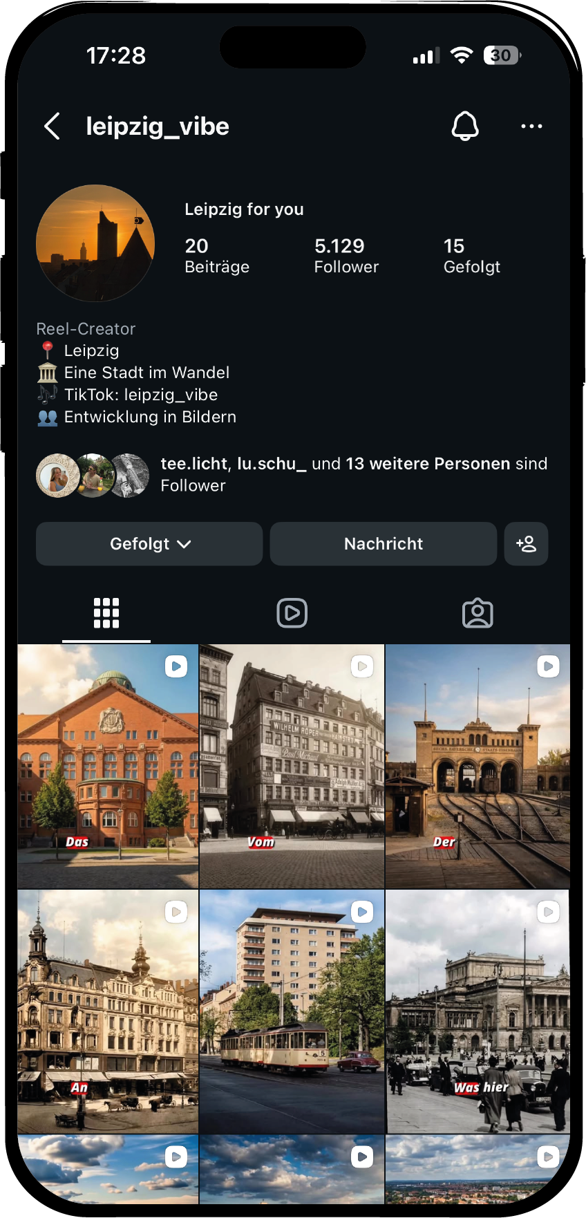 Leipzig Vibe Instagram Insights